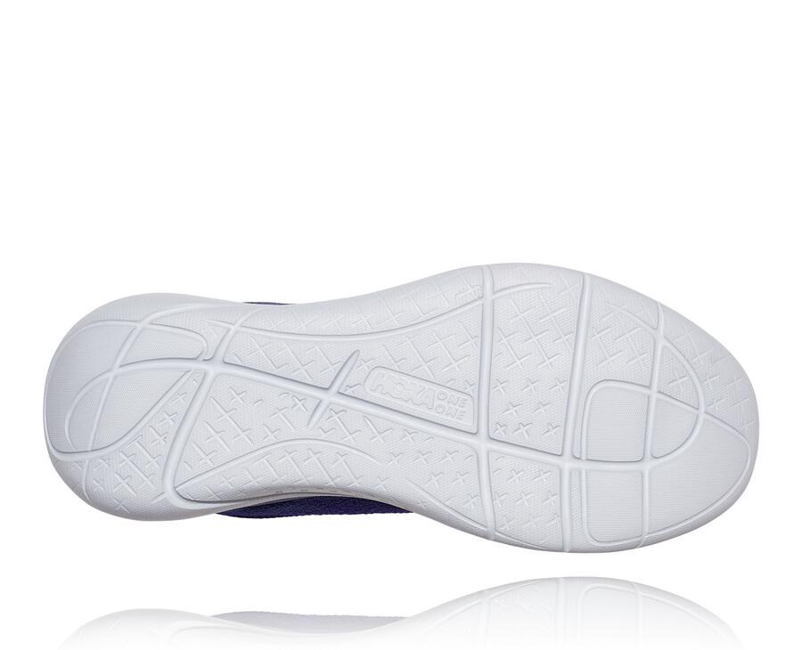 Tenis Hoka One One Mujer Azules/Blancos - Hupana Flow - KQYM92340